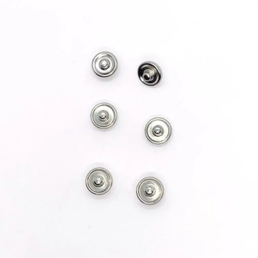 NWOT Snap-Button Charm Silver-Tone Bangle Bracelet